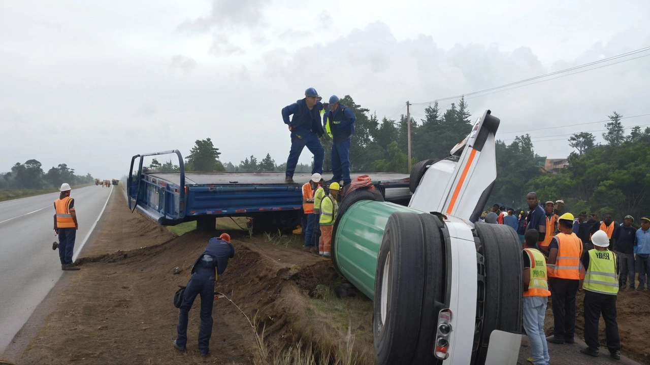 Kiambu County Officials Plead for Return of Hazardous Sodium Cyanide After Truck Spill