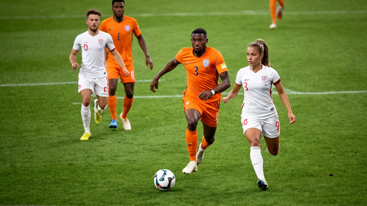 Kobbie Mainoo Seen Interacting with Potential Manchester United Signing Joshua Zirkzee After Euro 2024 Semi-Final