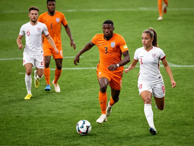 Kobbie Mainoo Seen Interacting with Potential Manchester United Signing Joshua Zirkzee After Euro 2024 Semi-Final