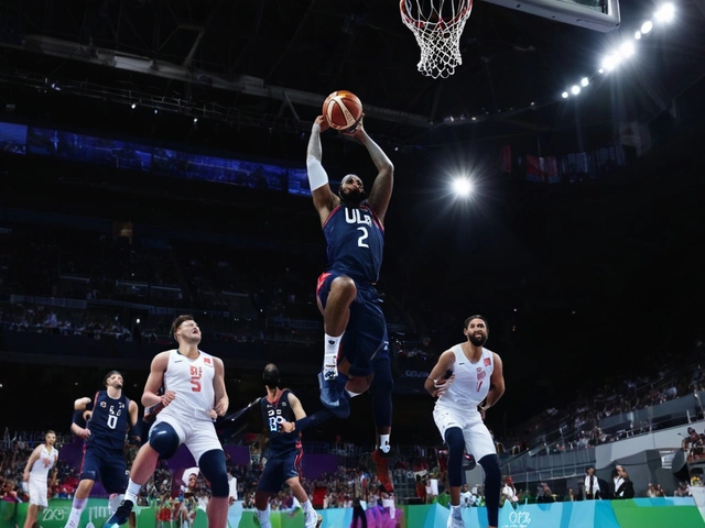 LeBron James and Kevin Durant Propel Team USA to Victory Over Serbia in Olympic Opener