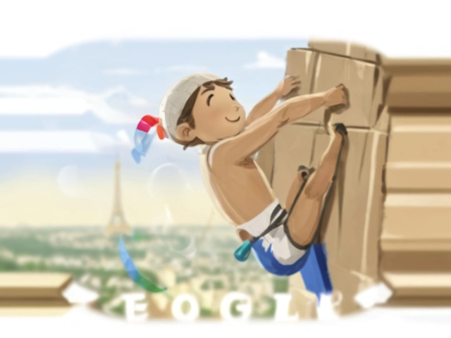 Google Doodle Honors Sport Climbing Combined Event Ahead of Paris Olympics 2024