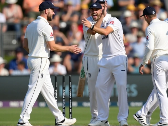 Thrilling Clash at Basin Reserve: England Dominates New Zealand in 2nd Test Day 1