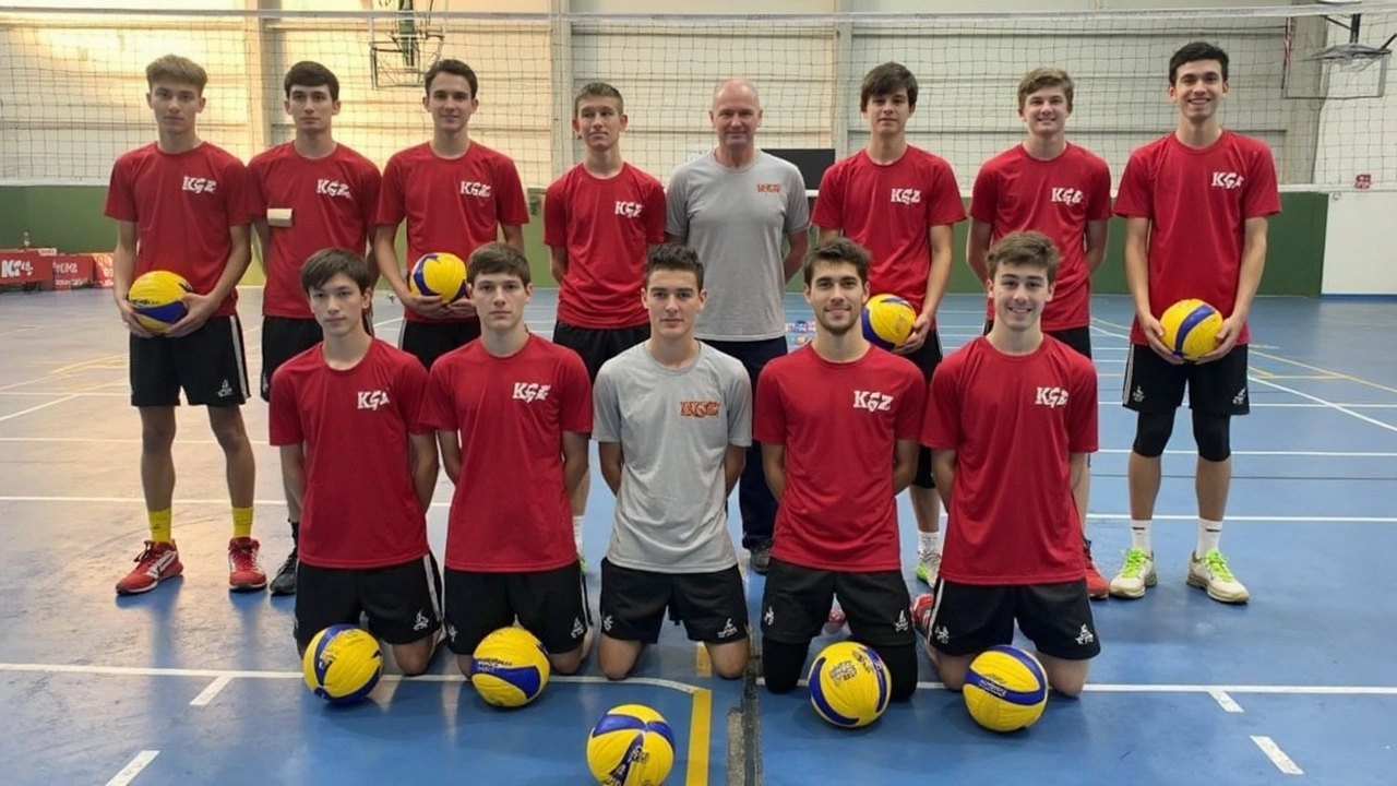 Kyrgyzstan Volleyball Teams Face Fierce Competition in Uzbekistan Tournaments