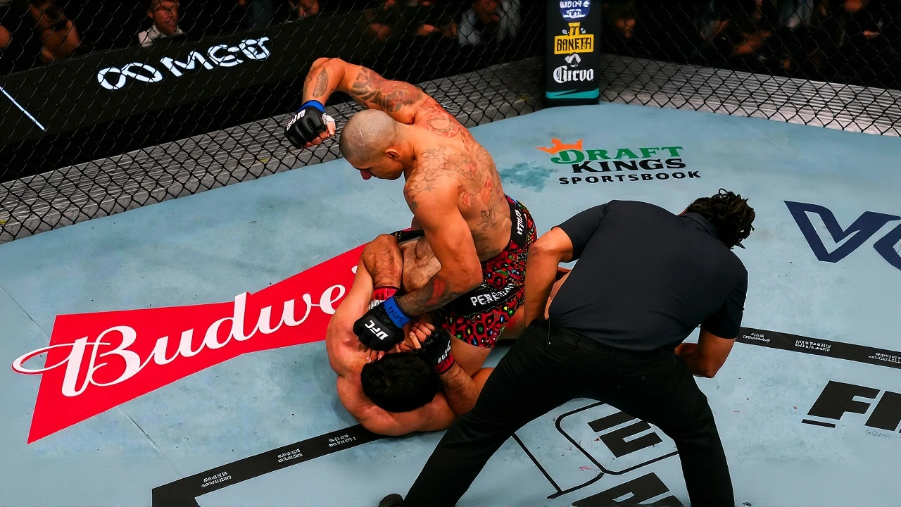 Pereira Snatches Light Heavyweight Title in 80‑Second TKO at UFC 320